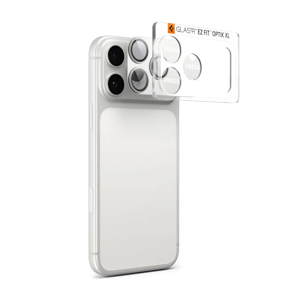 Spigen iPhone 17 Pro Max Lens Protector Optik Pro XL EZ Fit Spigen Singapore Singapore
