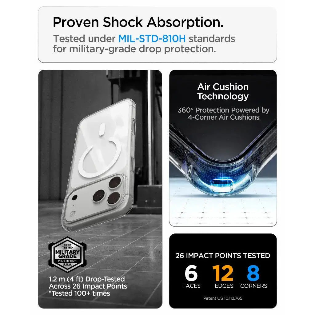 Spigen iPhone 18 Pro / 17 Pro Case 6.3" Liquid Crystal MagFit Spigen Singapore Singapore