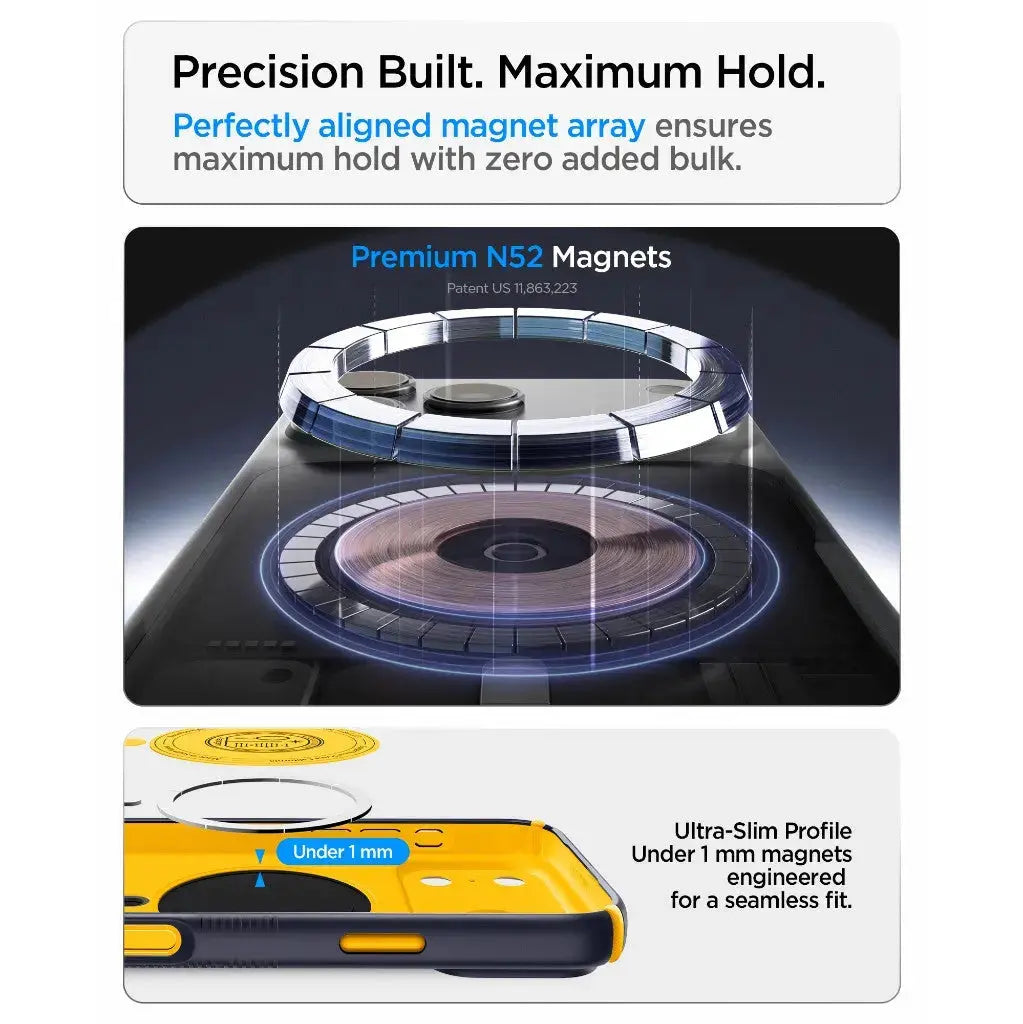 Spigen iPhone 18 Pro / 17 Pro Case 6.3" Nano Pop Hybrid MagFit Spigen Singapore Singapore