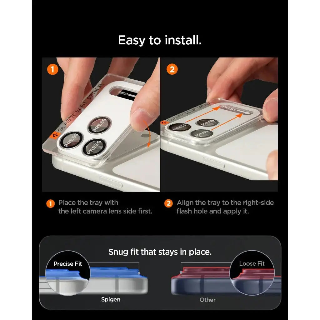 iPhone 18 Pro Lens Protector Optik Pro XL EZ Fit Spigen Singapore Singapore