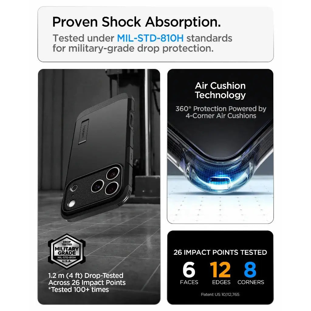 Spigen iPhone 18 Pro Max / 17 Pro Max Case 6.9" Tough Armor T AI Magfit Spigen Singapore Singapore