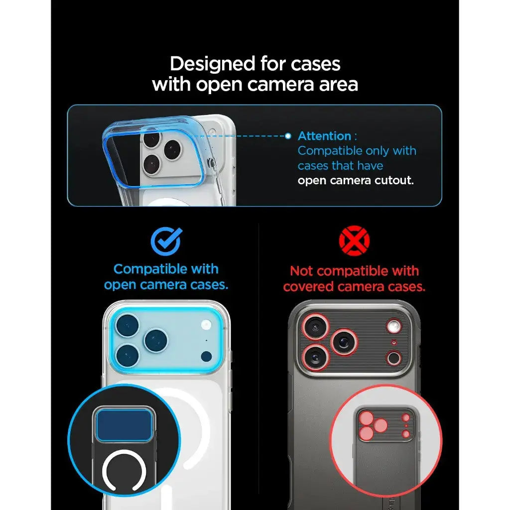 iPhone 18 Pro Max Lens Protector Optik Pro XL EZ Fit Spigen Singapore Singapore