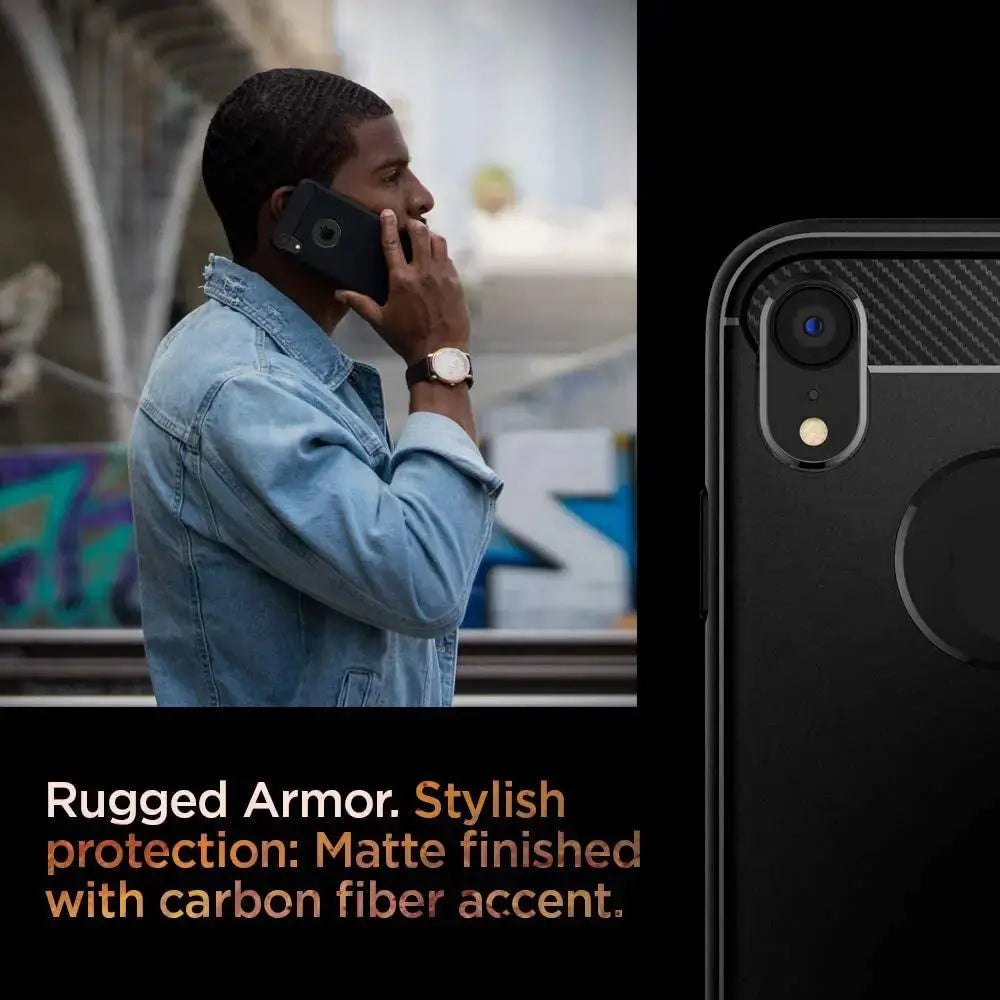 Spigen iPhone XR Case Rugged Armor Spigen