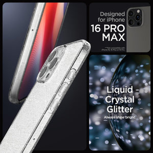 Spigen iPhone 16 Pro Max Case Liquid Crystal Glitter Spigen