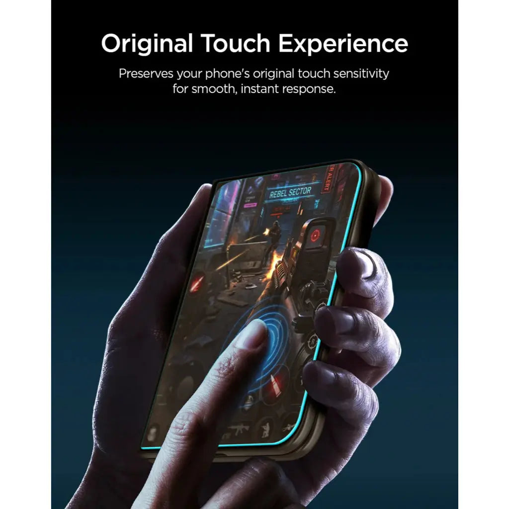 Spigen [2 Pack] iPhone Duo Privacy Screen Protector EZ Fit Pro HD Spigen Singapore Singapore