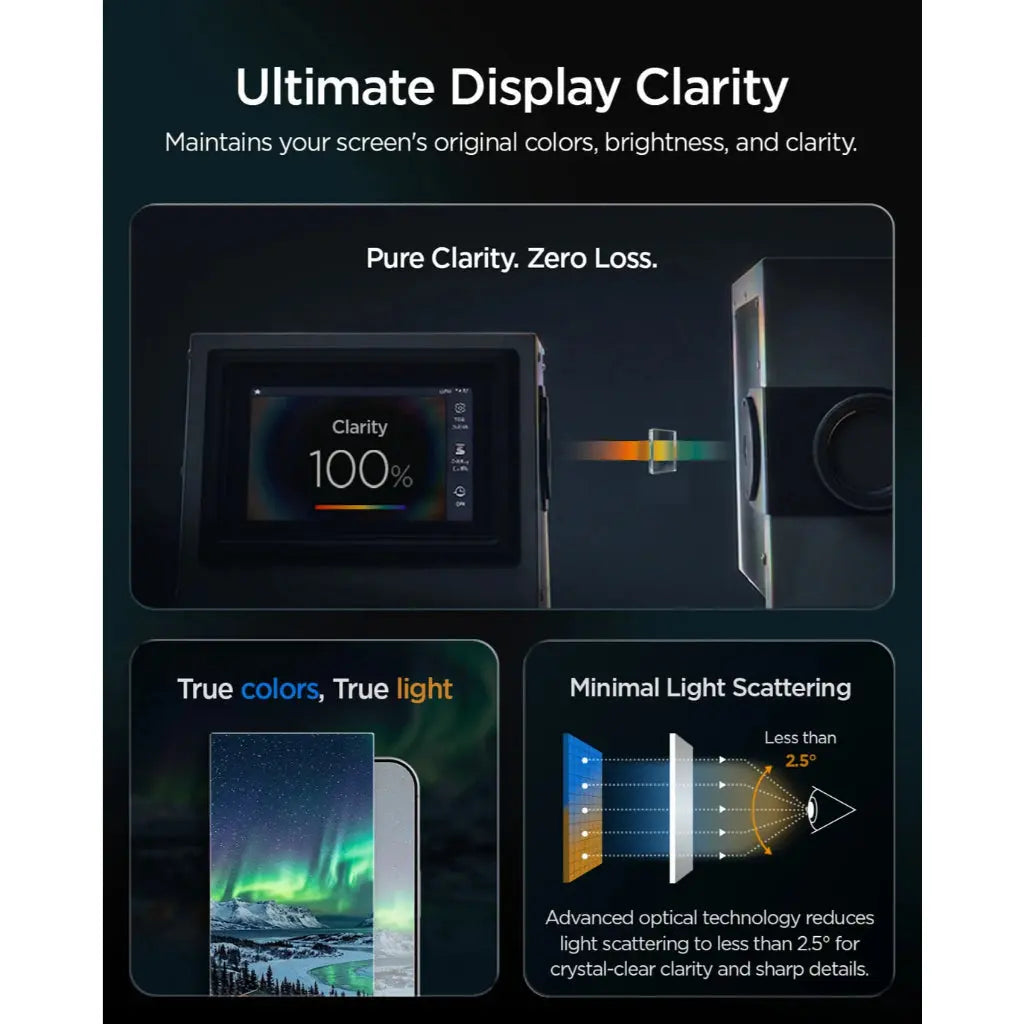 Spigen [2 Pack] iPhone Duo Screen Protector EZ Fit Pro HD Spigen Singapore Singapore