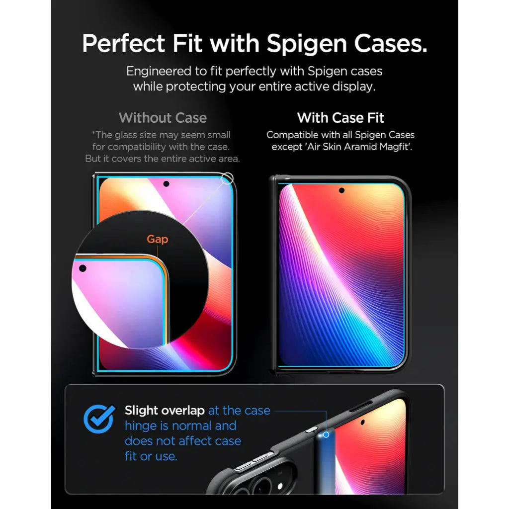 Spigen [2 Pack] iPhone Duo Screen Protector EZ Fit Pro HD Spigen Singapore Singapore
