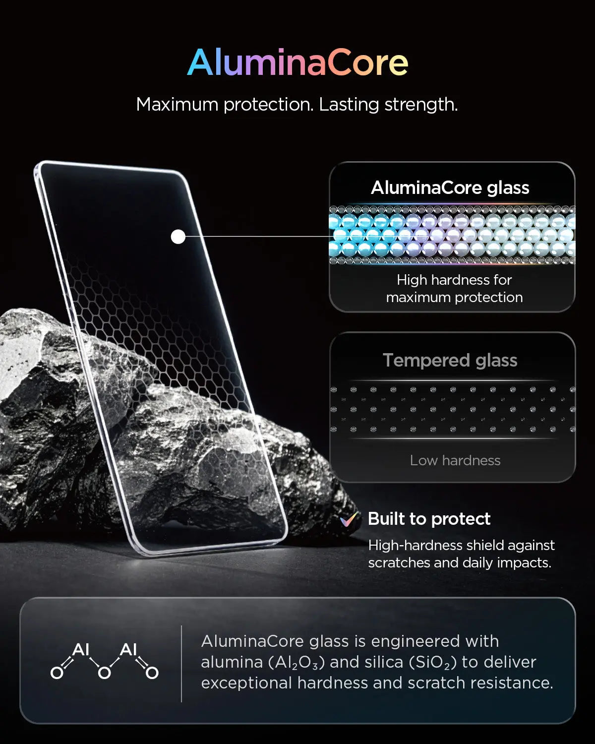 [2 Pack] Spigen Galaxy Z Fold 8 Tempered Glass Glas.tR EZ Fit HD Spigen Singapore Singapore