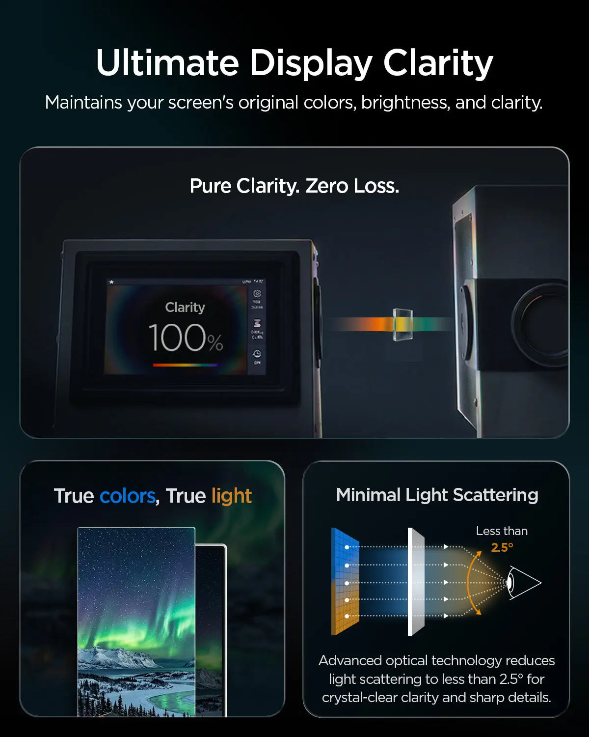 [2 Pack] Spigen Galaxy Z Fold 8 Tempered Glass Glas.tR EZ Fit HD Spigen Singapore Singapore