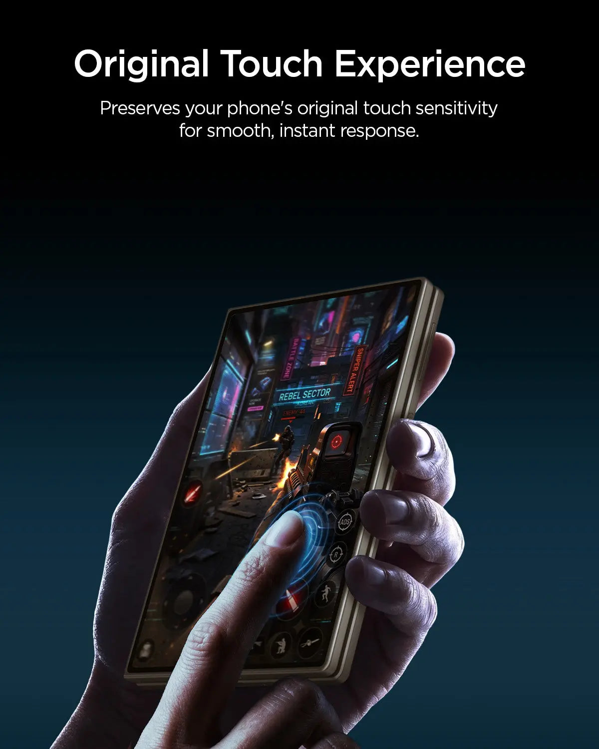 [2 Pack] Spigen Galaxy Z Fold 8 Tempered Glass Glas.tR EZ Fit HD Spigen Singapore Singapore