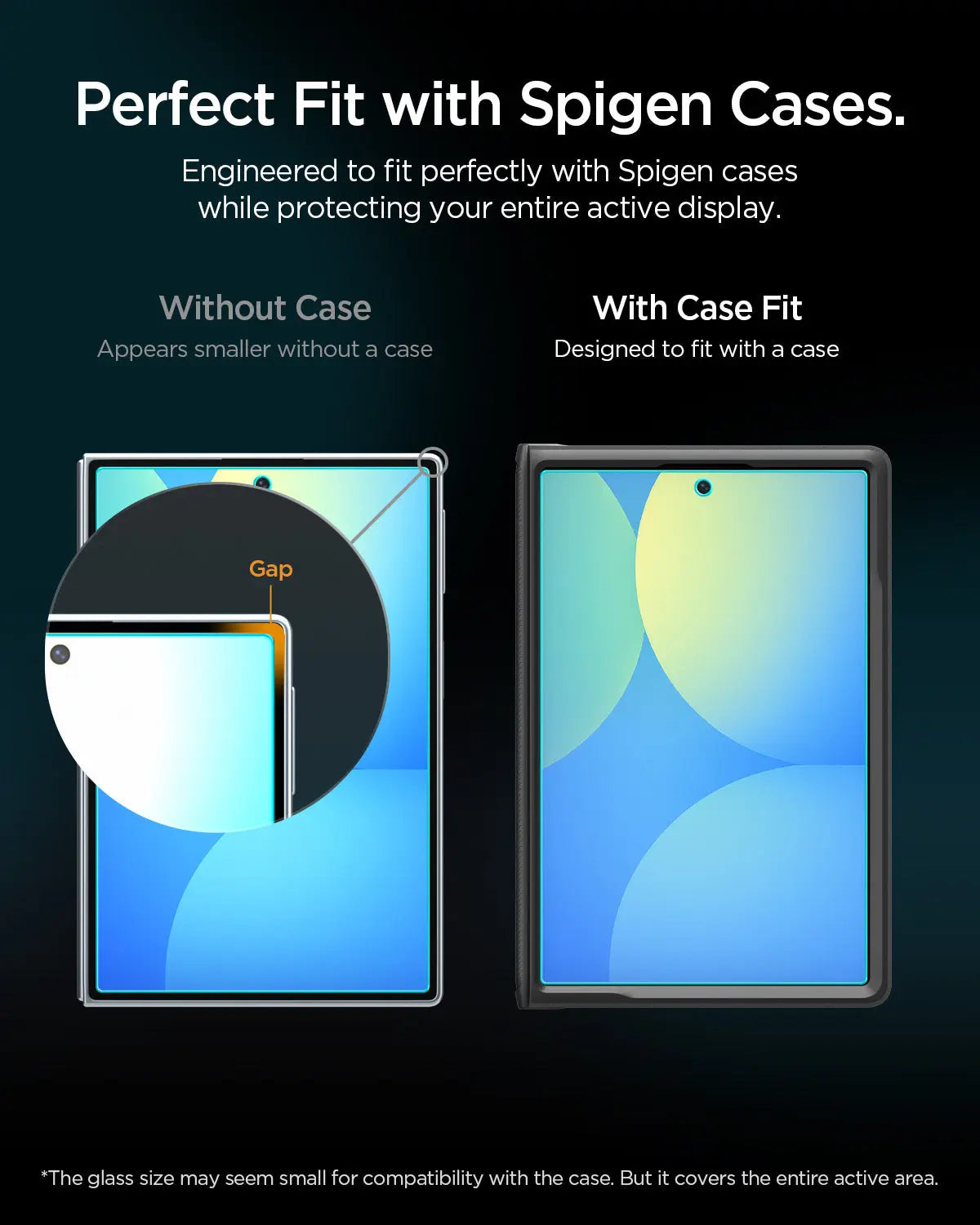 [2 Pack] Spigen Galaxy Z Fold 8 Tempered Glass Glas.tR EZ Fit HD Spigen Singapore Singapore