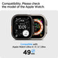 Spigen [2 Pack] Spigen Apple Watch Ultra Screen Protector (49mm) Glas.tr EZ Fit Spigen Singapore Singapore