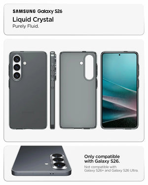 Spigen Samsung S26 Case 6.3" Liquid Crystal Clear Spigen Singapore Singapore