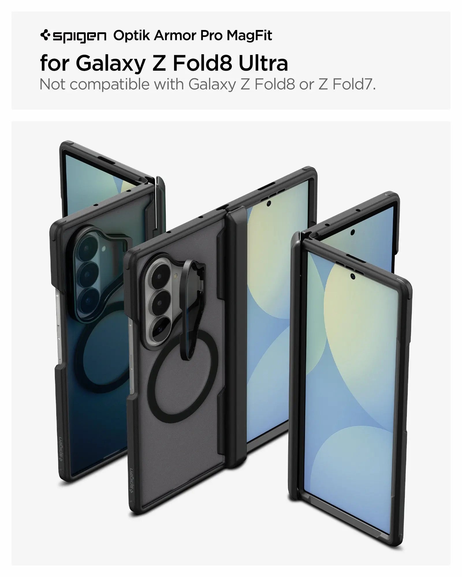 Spigen Samsung Z Fold 8 Ultra Case Optik Armor Pro MagFit Spigen Singapore Singapore