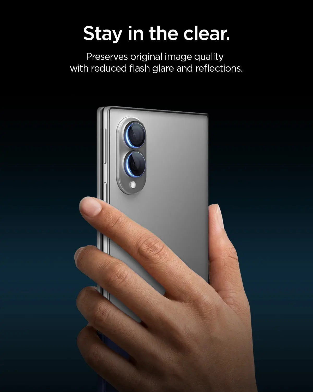 [2 Pack] Spigen Galaxy Z Fold 8 Optik Pro HD Lens Protector Glas.tR EZ Fit Spigen Singapore Singapore