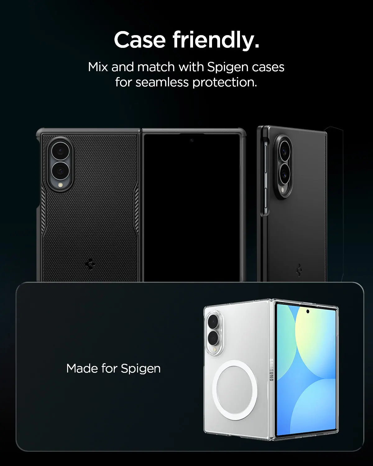 [2 Pack] Spigen Galaxy Z Fold 8 Optik Pro HD Lens Protector Glas.tR EZ Fit Spigen Singapore Singapore