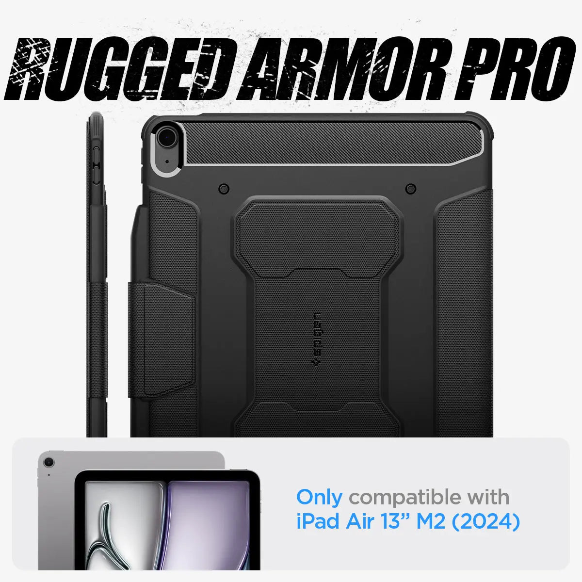 iPad Air 13 Case 2024 Rugged Armor Pro Tech House