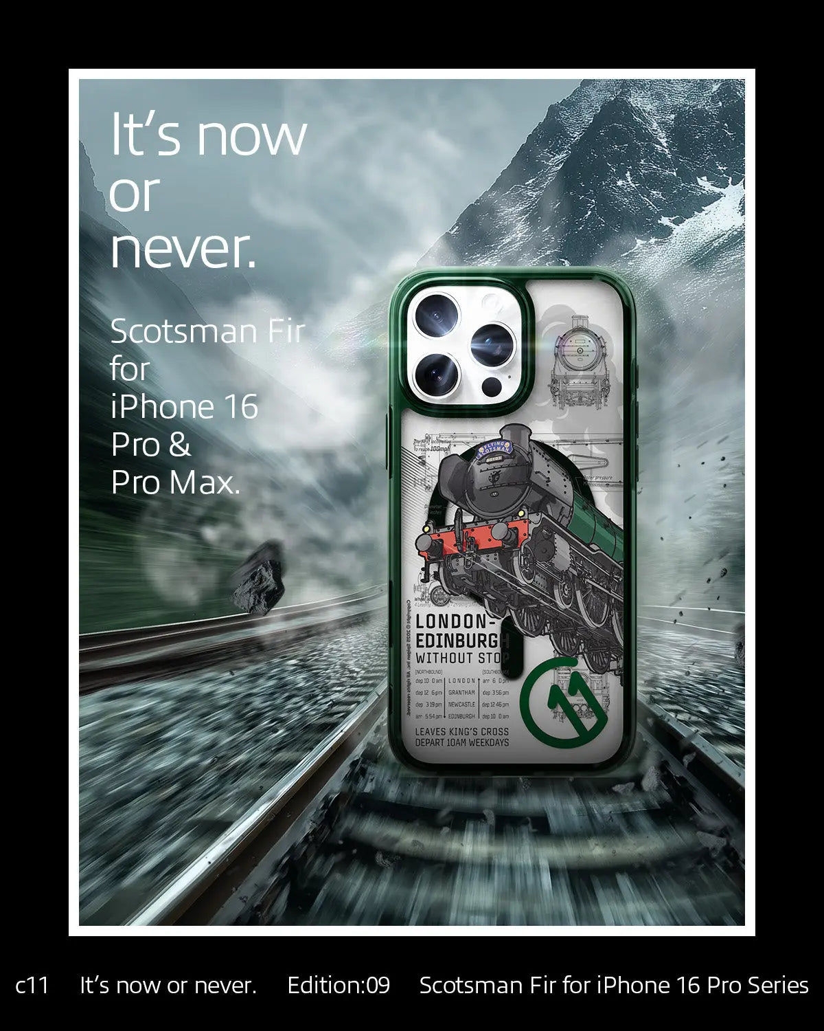 iPhone 16 Pro Max Case c11 Scotsman Fir (MagFit + Camera Control) Spigen Singapore Singapore