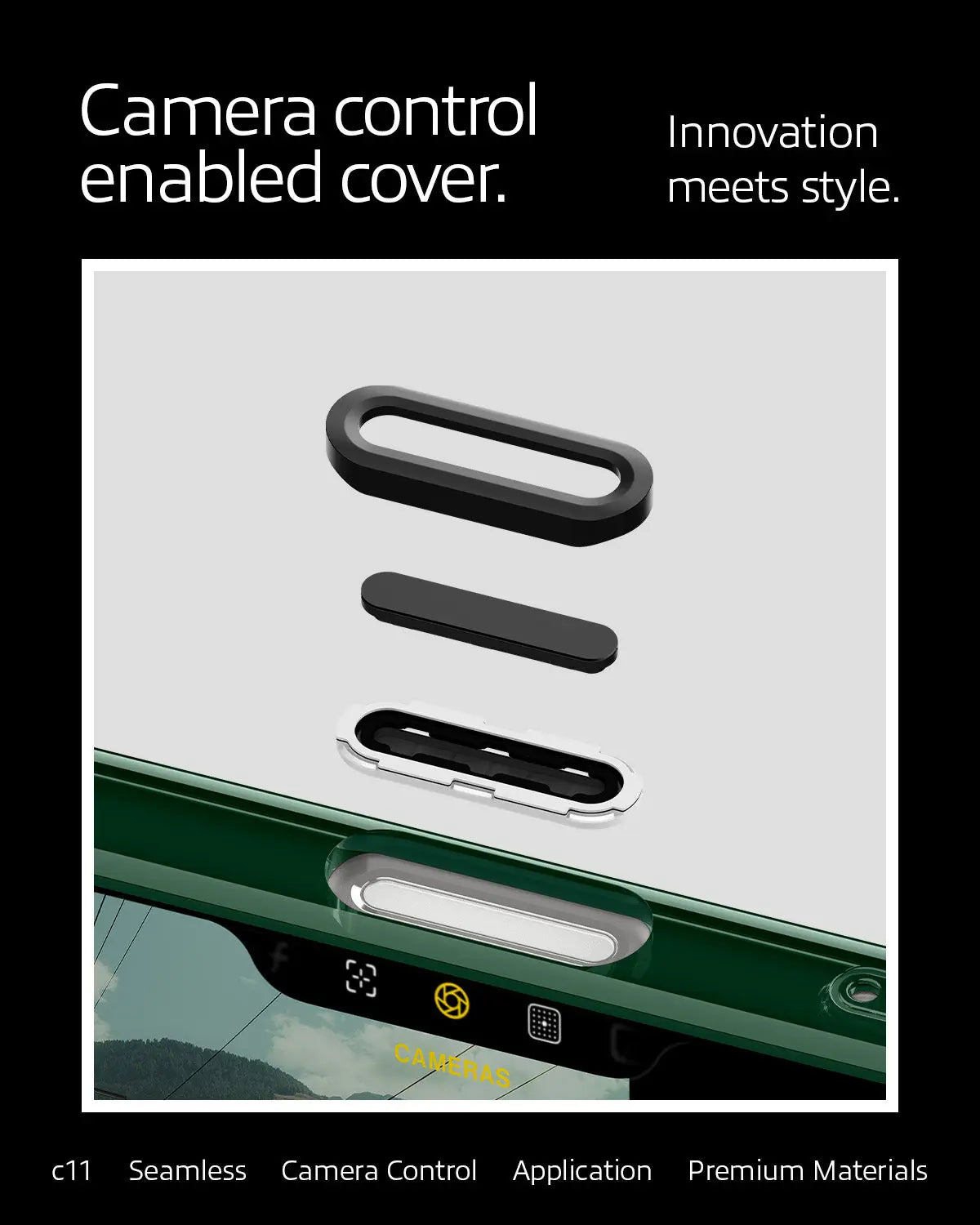 iPhone 16 Pro Max Case c11 Scotsman Fir (MagFit + Camera Control) Spigen Singapore Singapore