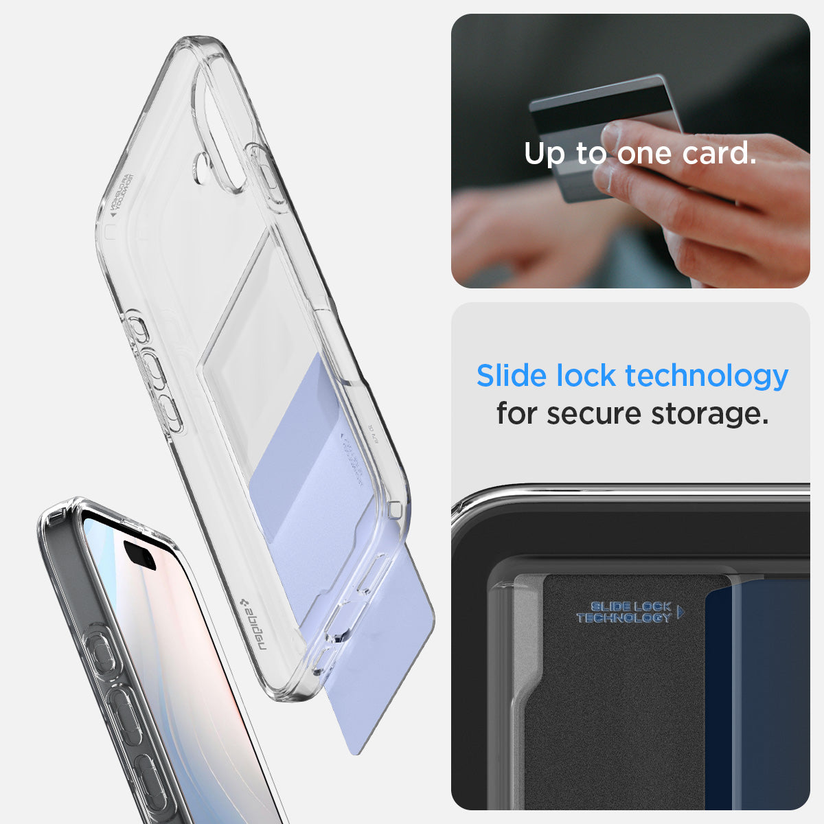 Spigen iPhone 16 Case Crystal Slot Spigen