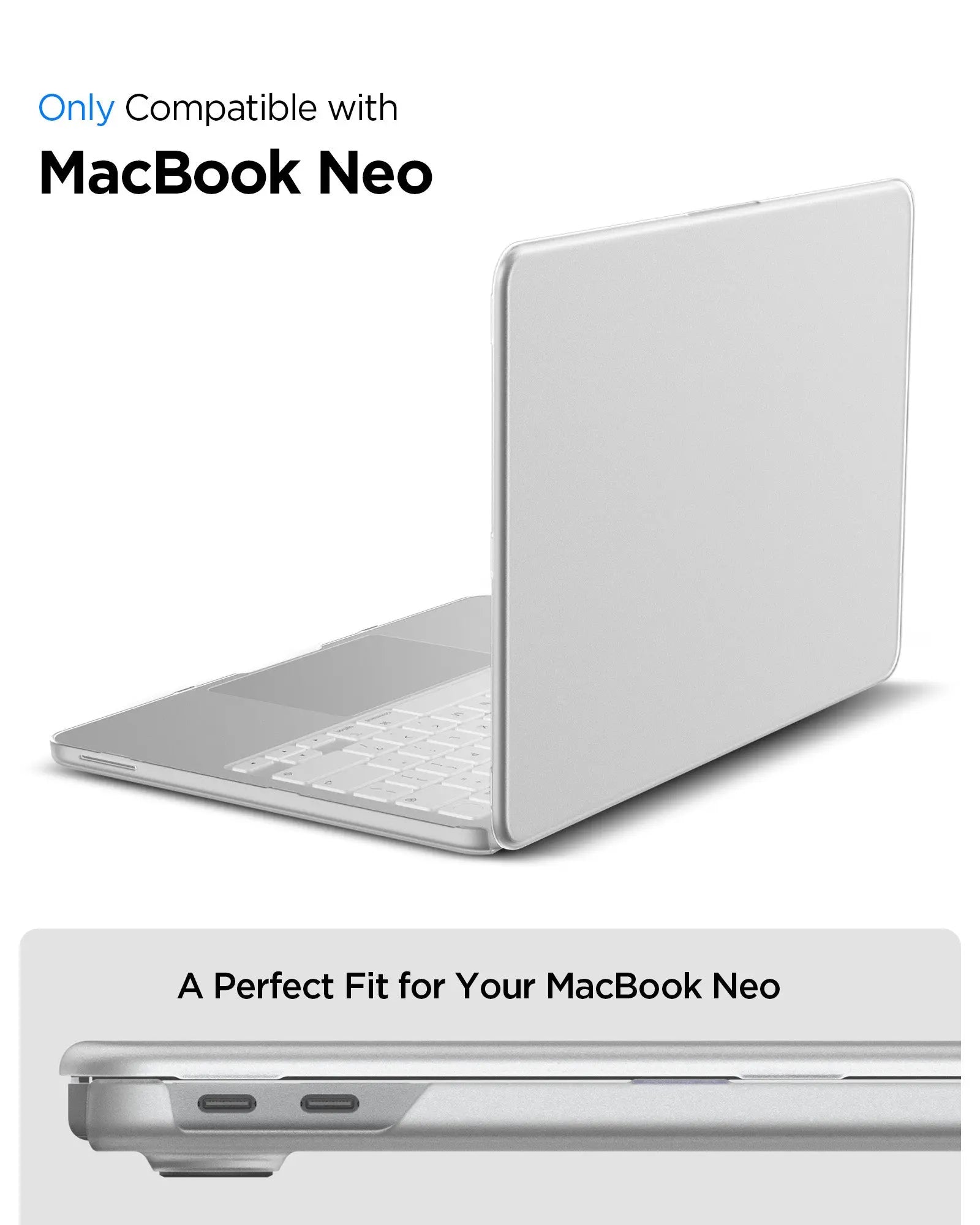 Spigen Macbook Neo 13 inch case A18 Pro (2026) Airskin Frost Spigen Singapore Singapore