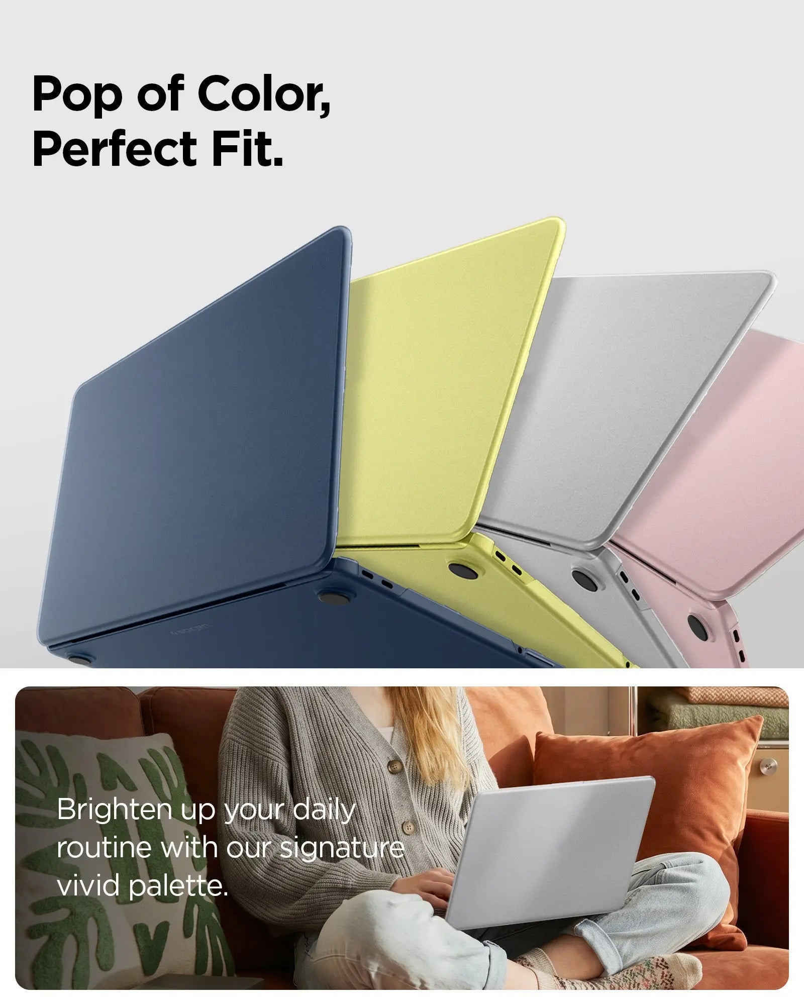 Spigen Macbook Neo 13 inch case A18 Pro (2026) Airskin Frost Spigen Singapore Singapore
