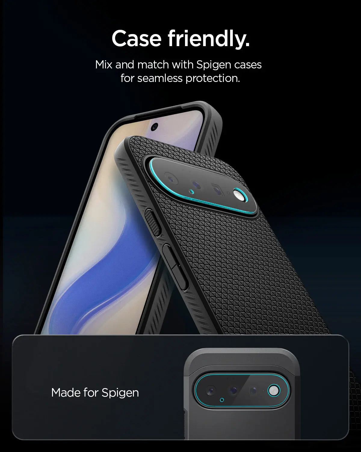 [2 Pack] Spigen Google Pixel 11 Pro XL Camera Lens Protector EZ Fit Optik Pro Spigen Singapore Singapore