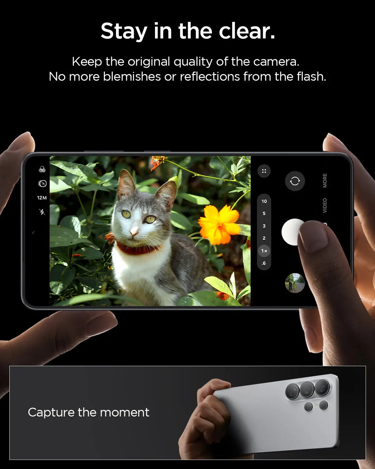 [2 Pack] Spigen Samsung S26 Ultra Camera Lens Protector 6.9" EZ Fit Optik Pro HD Spigen Singapore Singapore