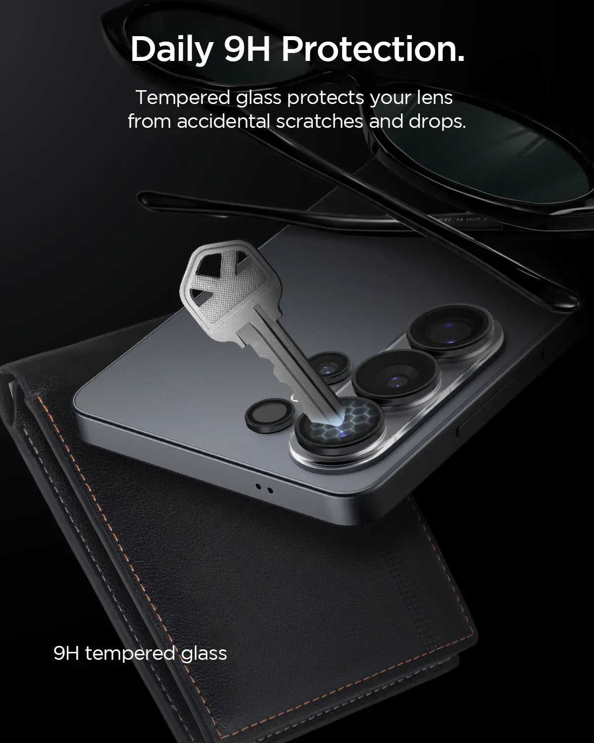 [2 Pack] Spigen Samsung S26 Ultra Camera Lens Protector 6.9" EZ Fit Optik Pro HD Spigen Singapore Singapore