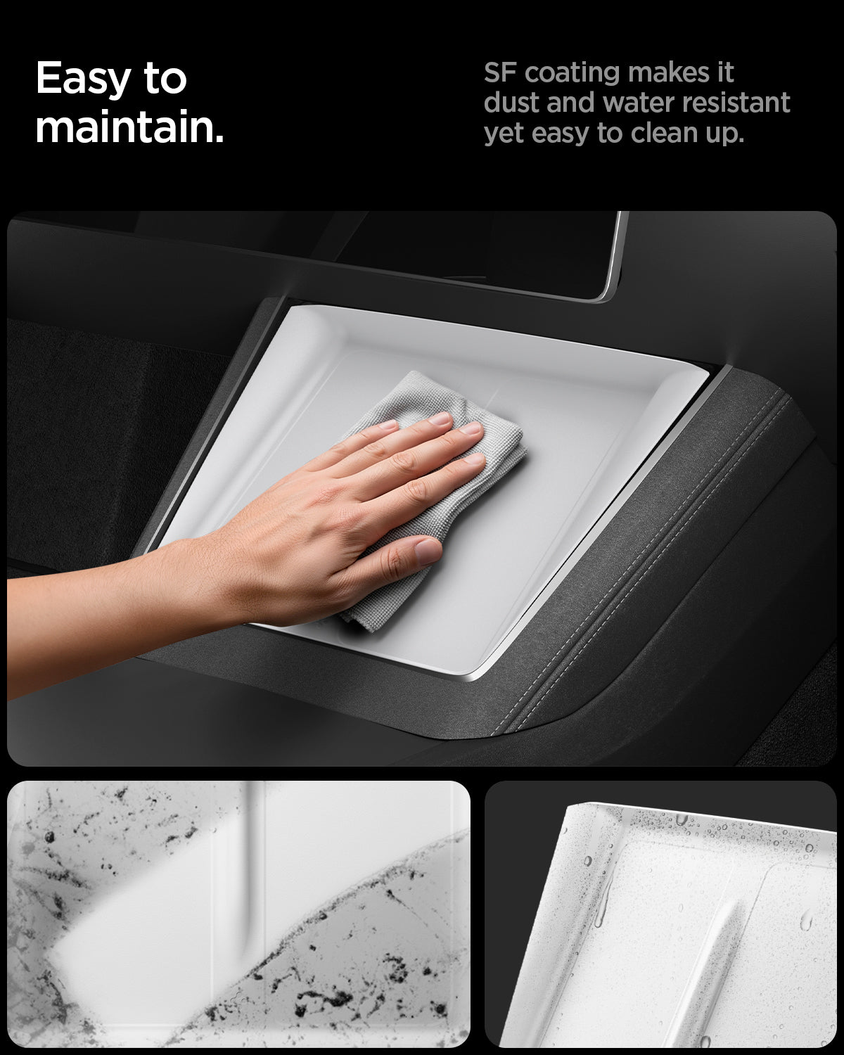 Tesla Model Y Juniper (2026 / 2025) Wireless Charging Pad Cover TO261JH Spigen Singapore Singapore