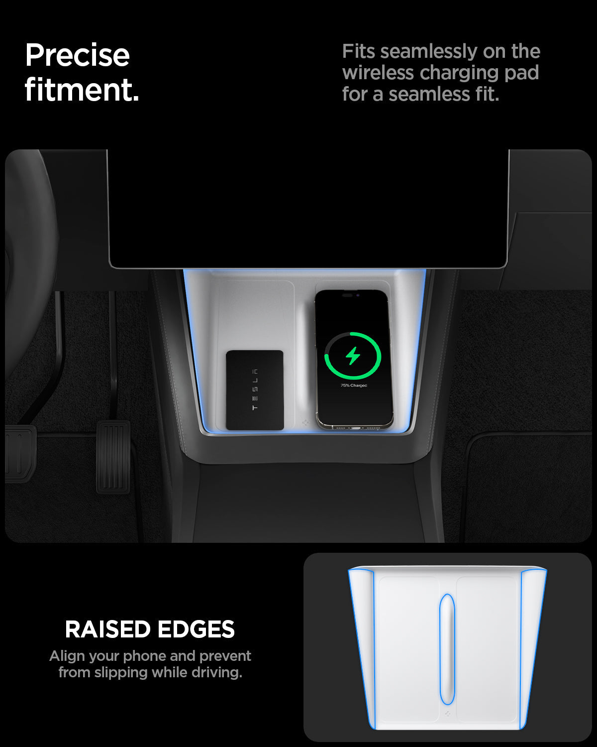 Tesla Model Y Juniper (2026 / 2025) Wireless Charging Pad Cover TO261JH Spigen Singapore Singapore