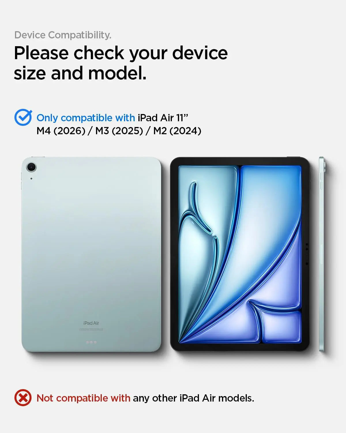 Spigen iPad Air 11" (2026/2025/2024) Screen Protector Glas tR Slim HD (1Pack) Spigen Singapore Singapore