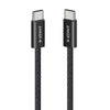 Anker Zolo USB C to USB C Cable 240W Braided Fast Charging Cable (3ft/6ft) A8060 - Black