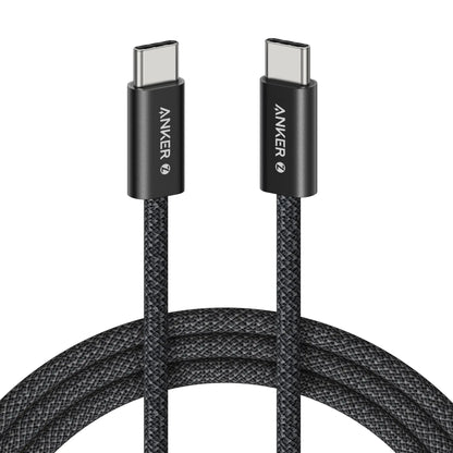 Anker Zolo USB C to USB C Cable 240W Braided Fast Charging Cable (3ft/6ft) A8060 Anker Singapore
