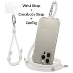 Spigen Universal Phone Lanyard Set (CrossBody Strap + Wrist Strap With ConTag) Spigen Singapore Singapore