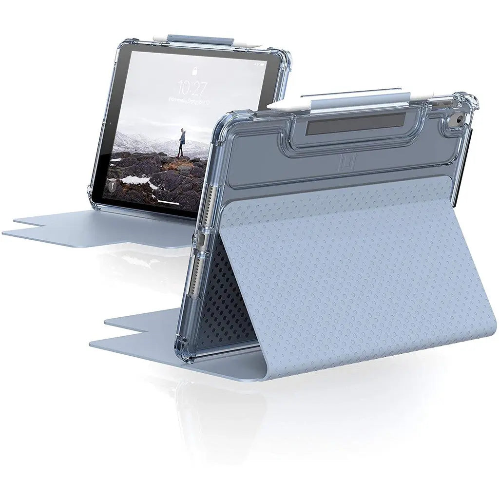 UAG iPad 10.2" (2021 / 2020 / 2019) Case [U] Lucent Lightweight Slim Shockproof Protective Cover with Pencil Holder UAG