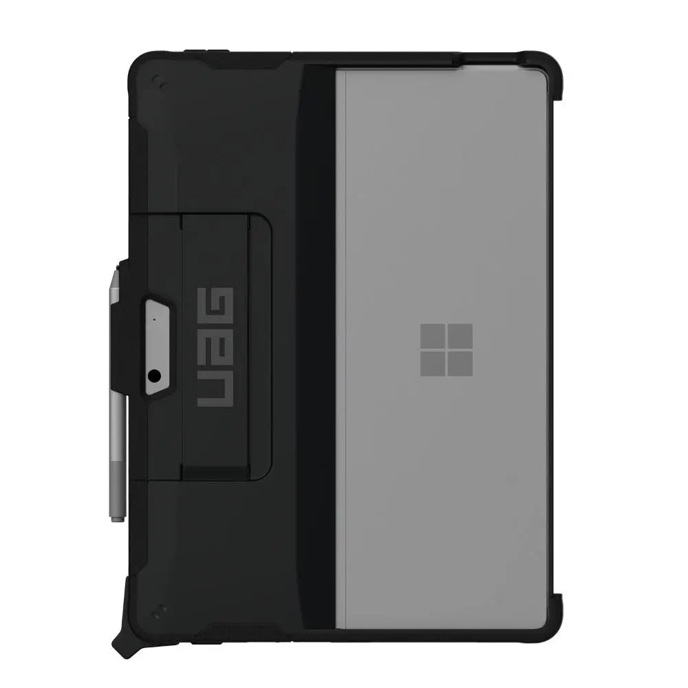 UAG Microsoft Surface Pro 8 Case Scout with Hand Strap Translucent Rugged UAG