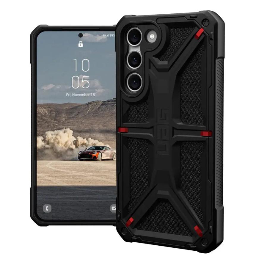 UAG Samsung Galaxy S23+ Case Monarch Kevlar UAG