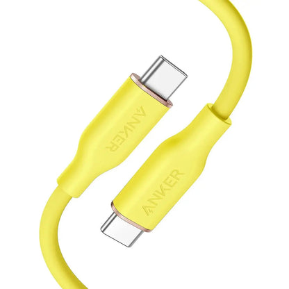 643(COLORS)PowerLine III Flow USB-C to USB-C Cable 6ft/1.8m 100W A8553 - Anker Singapore