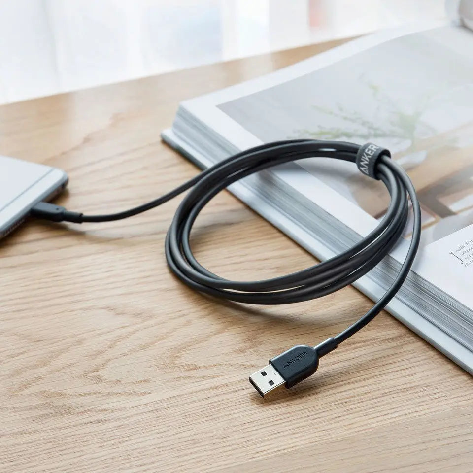 PowerLine II USB-A to Lightning Cable 3ft/0.9m | 6ft/1.8m - Anker Singapore