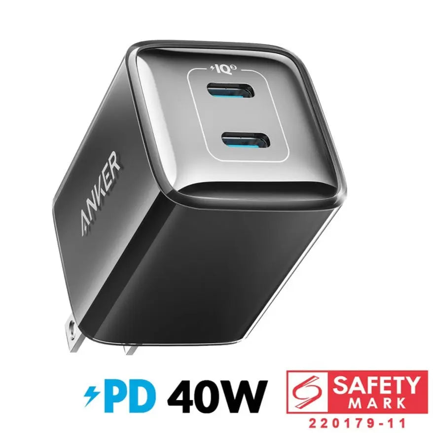 521 Powerport USB -C Charger 40W (Nano Pro,US Plug) Anker Nano Pro - Anker Singapore