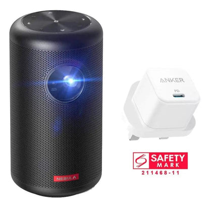 Nebula Capsule II Smart Mini Projector + FREE Anker PowerPort III 20W Charger D2421 - Anker Singapore