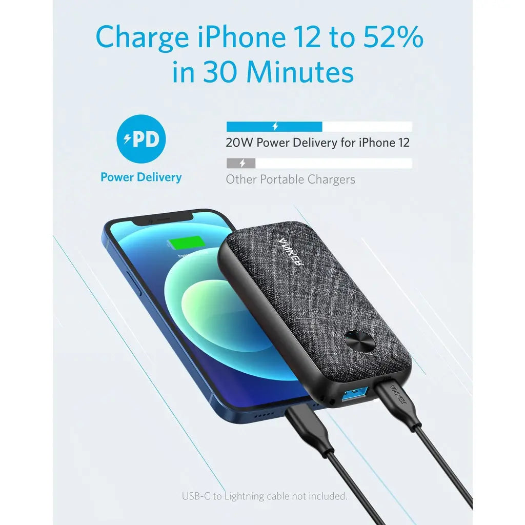 Metro Power bank 10000mah Portable Charger A1246 - Anker Singapore