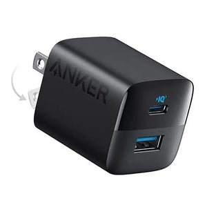 Powerport 323 USB C Charger (33W, US 2pin), 2 Port Compact Charger - Anker Singapore