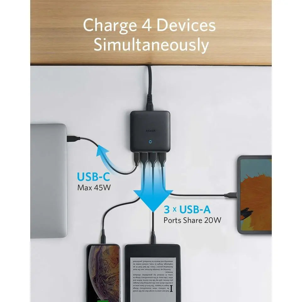 543 Powerport Atom III 65W USB C Gan Charger A2045 - Anker Singapore