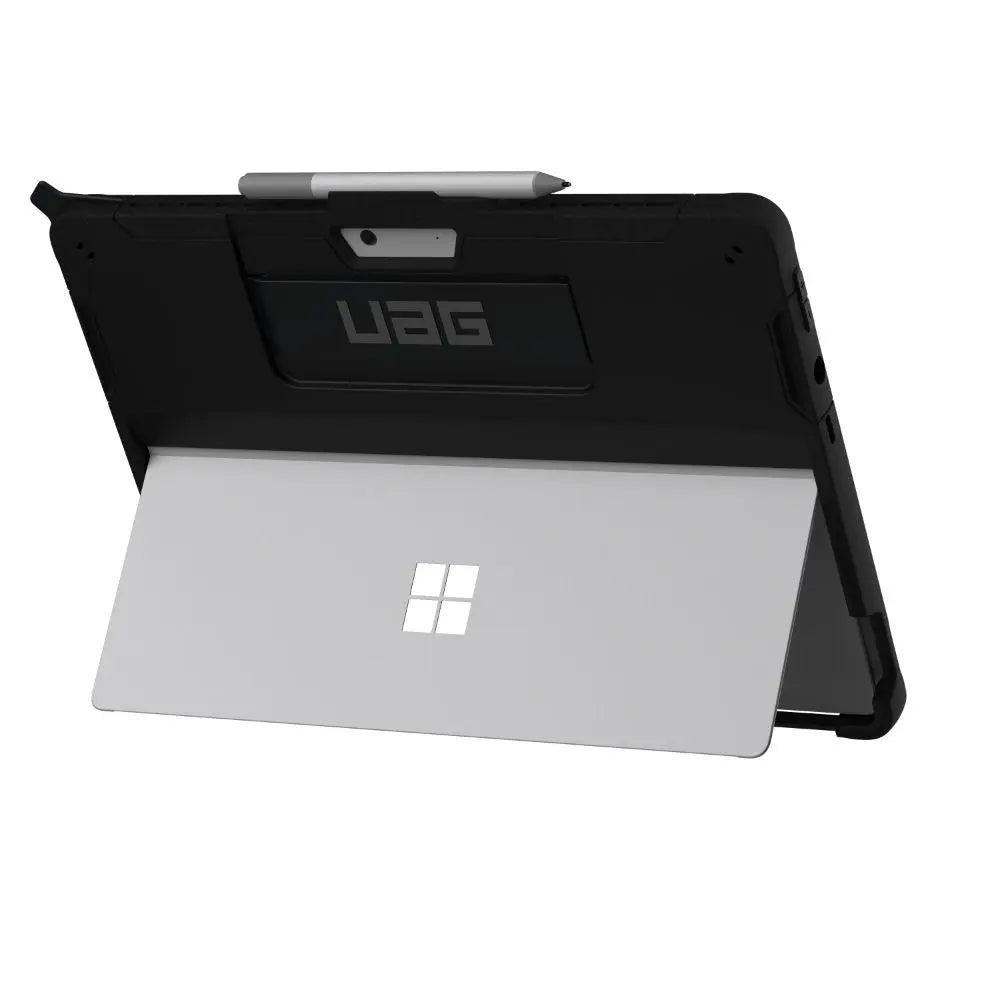 UAG Microsoft Surface Pro 8 Case Scout with Hand Strap Translucent Rugged UAG