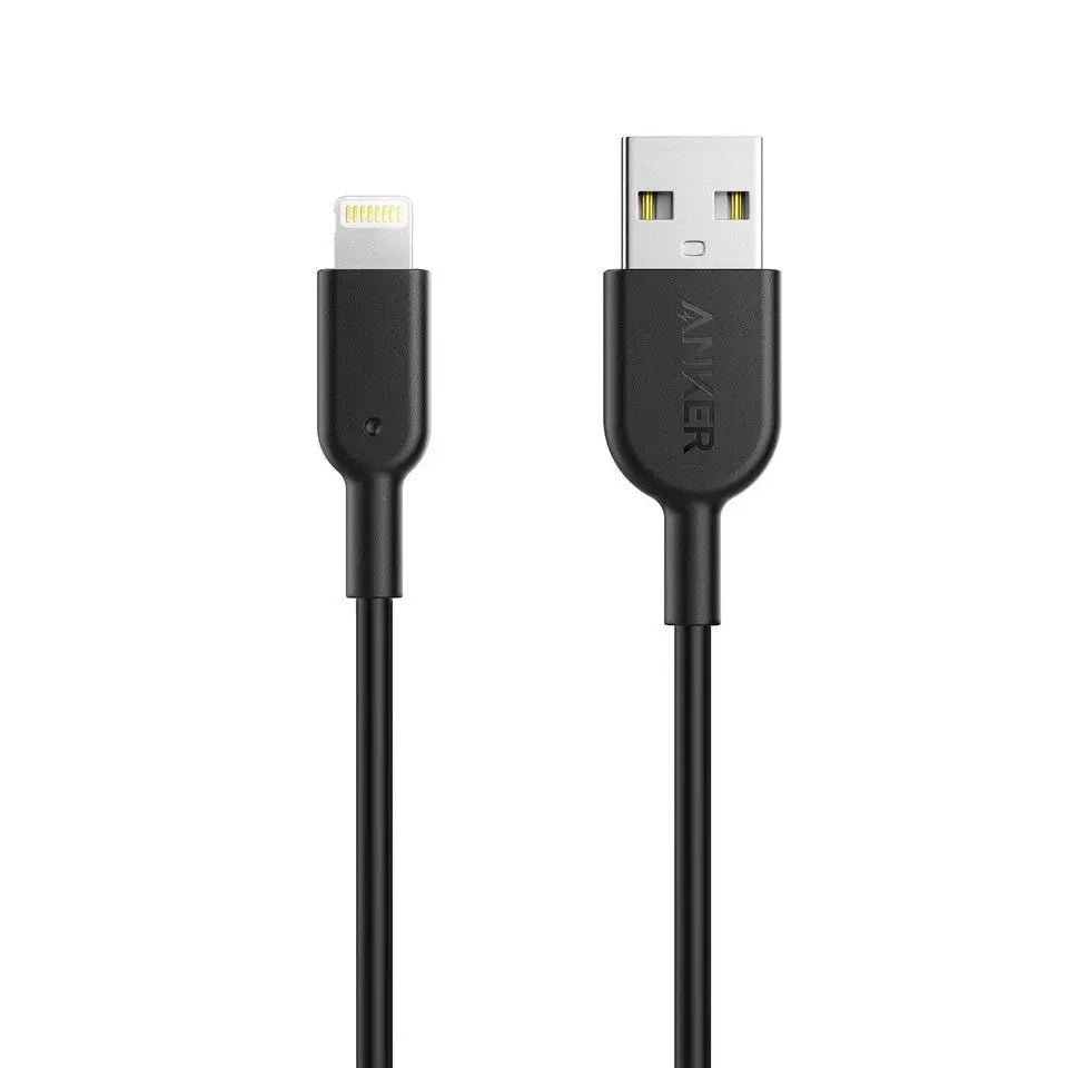 PowerLine II USB-A to Lightning Cable 3ft/0.9m | 6ft/1.8m - Anker Singapore