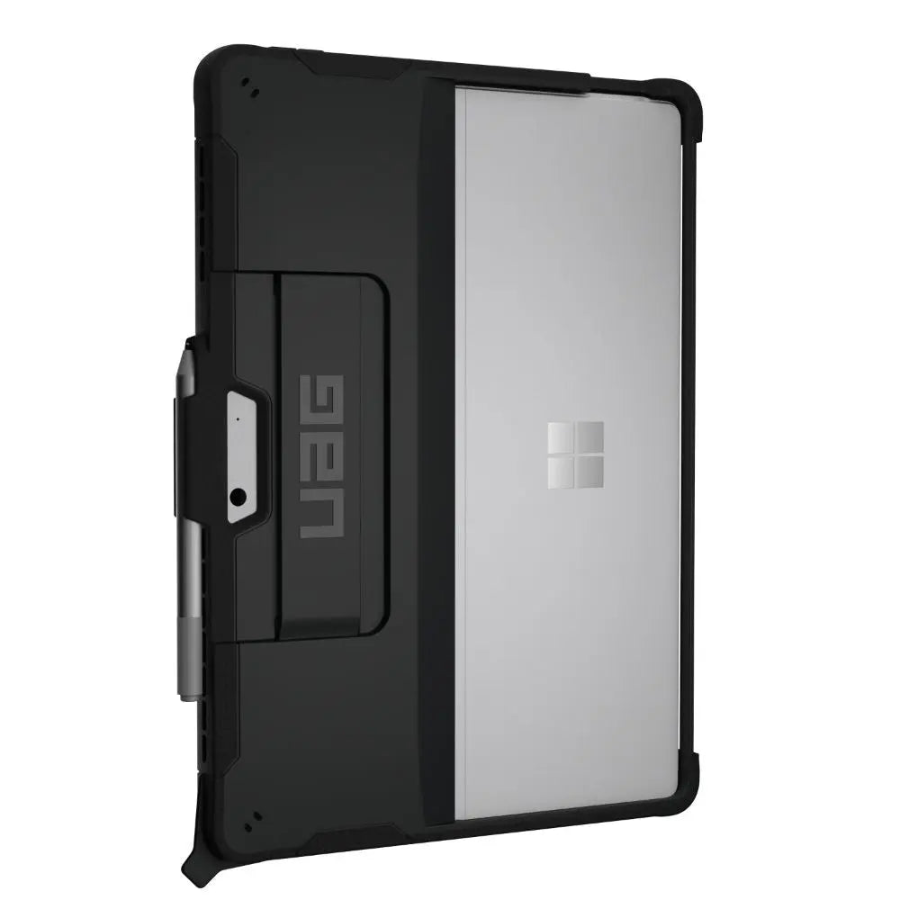 UAG Microsoft Surface Pro 8 Case Scout with Hand Strap Translucent Rugged UAG