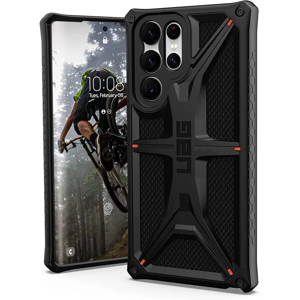 UAG Samsung Galaxy S22 Ultra Case Monarch Kevlar UAG