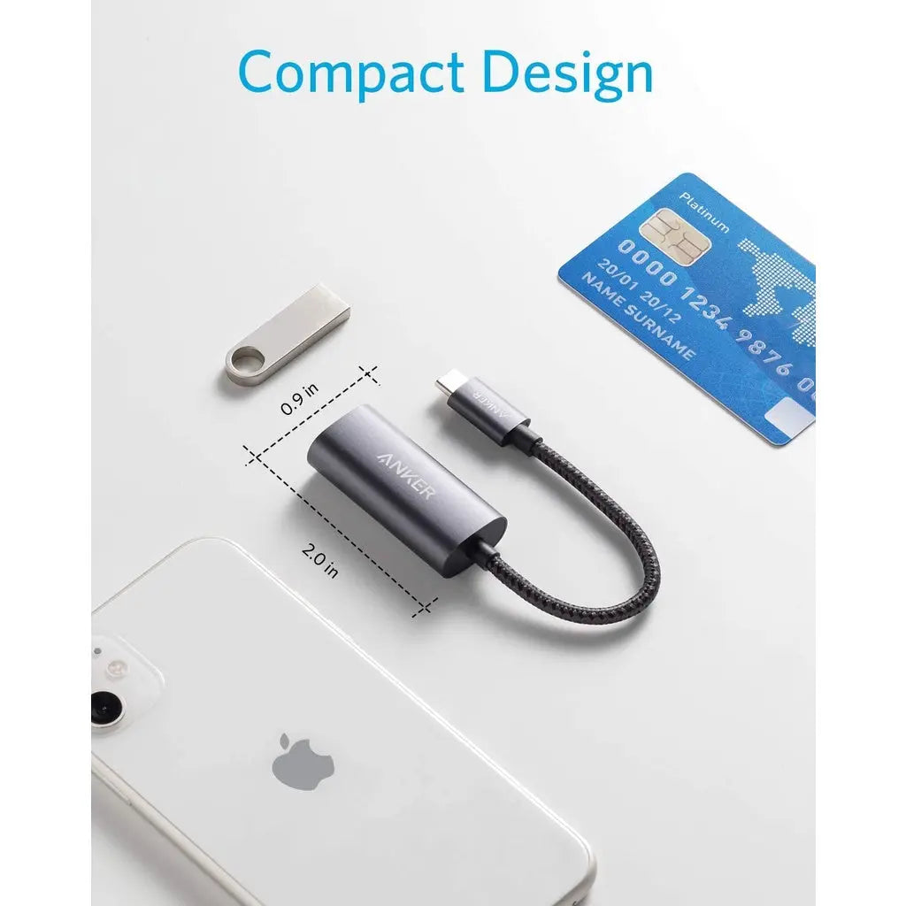 PowerExpand USB-C to Gigabit Ethernet Adapter A8313 - Anker Singapore